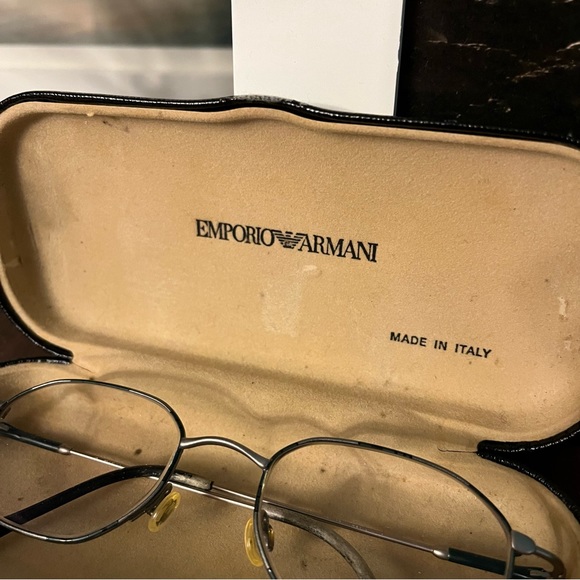 vintage emporio armani eyeglasses - Picture 7 of 8